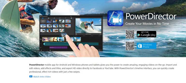 PowerDirector App