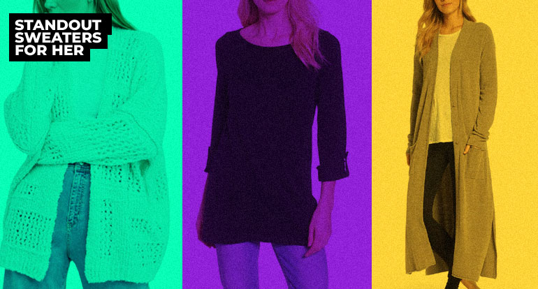 Winter Wardrobe: Standout Sweaters to Brighten Her Season