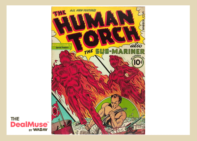 First Appearance of the Human Torch is the premium edition of Marvel collection