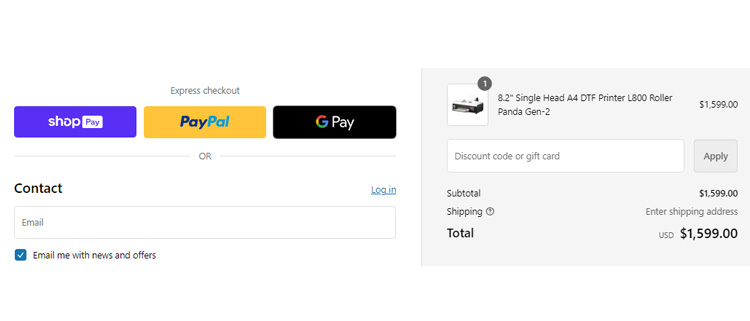 A screenshot of Procolored checkout page showing a working coupon code