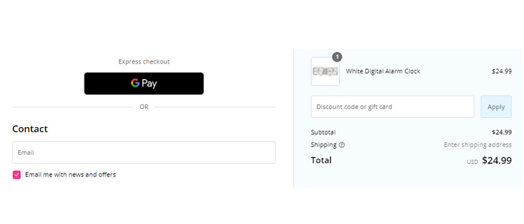 A screenshot of Roomtery checkout page showing a working coupon code