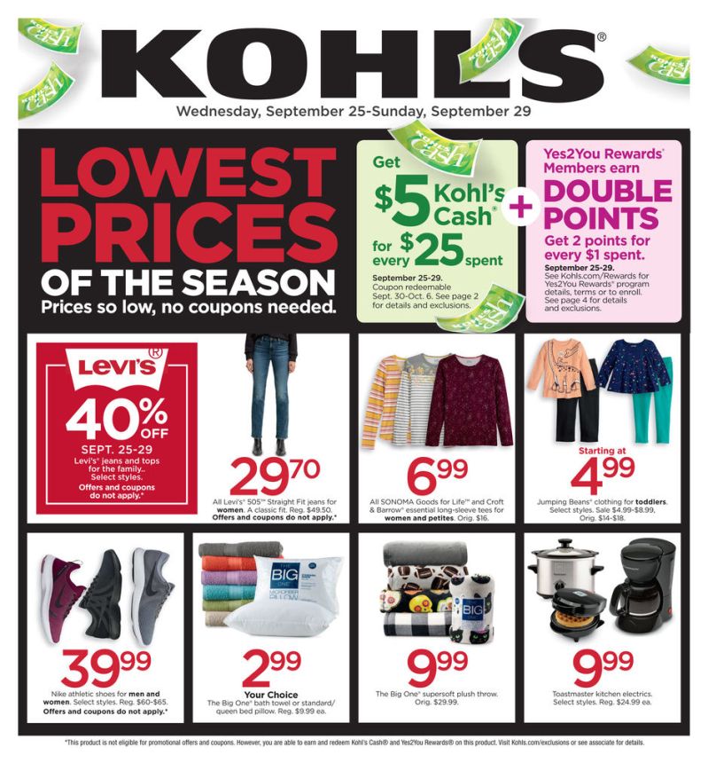 Kohl's Weekly Ad, Flyer & Circular